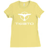 tiesto bird logo Ladies Fitted T-Shirt