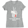 they're only noodles Ladies Fitted T-Shirt