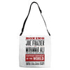 thrilla in manilla Adjustable Strap Totes