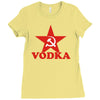 vodka Ladies Fitted T-Shirt