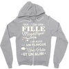 j ai une fille magnifique Zipper Hoodie