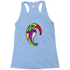 color bird Racerback Tank