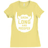 grow long and prosper funny Ladies Fitted T-Shirt