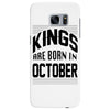 kings are born in october Samsung Galaxy S7 Edge