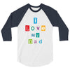 I Love my Dad 3/4 Sleeve Shirt