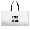 fake news Weekender Totes