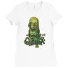 mega skolt the shirt Ladies Fitted T-Shirt