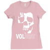 volbeat danish rock band cool skull Ladies Fitted T-Shirt