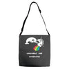 unicorns are overrated Adjustable Strap Totes
