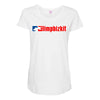 limp bizkit logo Maternity Scoop Neck T-shirt