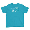 be rational get real nerdy geek pi nerd Youth Tee