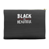 black is beautiful Accessory Pouches