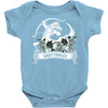 sagittarius rose zodiac Baby Bodysuit