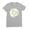 I Love You To The Moon And Back Ladies Fitted T-Shirt