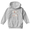 i have two titles aunt and dogmom and i rock them both with roses Youth Hoodie