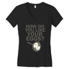 how do you like your eggs Women's V-Neck T-Shirt