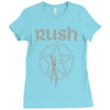 rush vintage starman Ladies Fitted T-Shirt