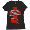 nurse definition Ladies Fitted T-Shirt