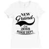 New Grand 2018 Rokie Dept. Ladies Fitted T-Shirt