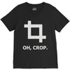 oh crop V-Neck Tee