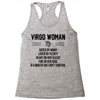Virgo Woman Racerback Tank