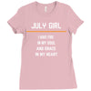 July Girl Ladies Fitted T-Shirt