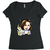TWICE NAYOEN Women's Triblend Scoop T-shirt