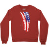 july 4th flag Crewneck Sweatshirt