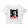 Dustin from Stranger Things Crop Top