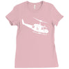 design uh 1h helicopter hubschrauber us army irak krieg war vietnam Ladies Fitted T-Shirt