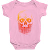 skull gradient Baby Onesie