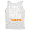 Strong Independent Motivated Scorpio Tank Top