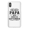 The Best Papa Was Born In September iPhoneX