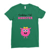 Creating a Lil Monster Baby Girl Ladies Fitted T-Shirt