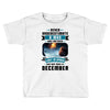 Never Underestimate A Man Who Watches Lost in Space And Was Born in De Toddler T-shirt