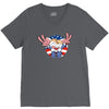 vote brain V-Neck Tee
