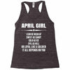 Super April Girl Racerback Tank