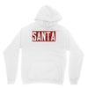 santa red glitter Unisex Hoodie