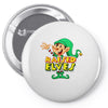 raised by elves elf christmas Pin-back button