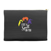 spell on you white letter Accessory Pouches