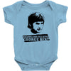 george best maradona good pele better Baby Onesie