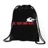 Be Your Own Hero Drawstring Bags