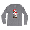 mario licking toad Long Sleeve Shirts