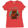 save ewoks Ladies Fitted T-Shirt