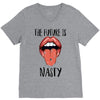 Women's March The Future is Nasty V-Neck Tee
