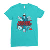 by the power of literature Ladies Fitted T-Shirt