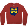 ohio for michigan Crewneck Sweatshirt