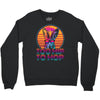 Too Hip To Hop  Bunny Easter Crewneck Sweatshirt