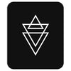 triangle printed Mousepad