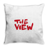 the view Throw Pillow